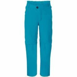 VAUDE Yaras Stretch Zip-Off Hose Kinder Blau