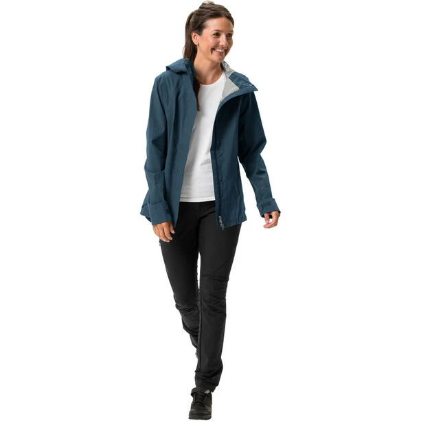 VAUDE Yaras V Jacke Damen Blau – Bild 5