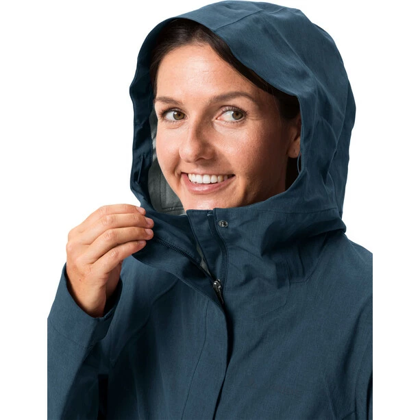 VAUDE Yaras V Jacke Damen Blau – Bild 6