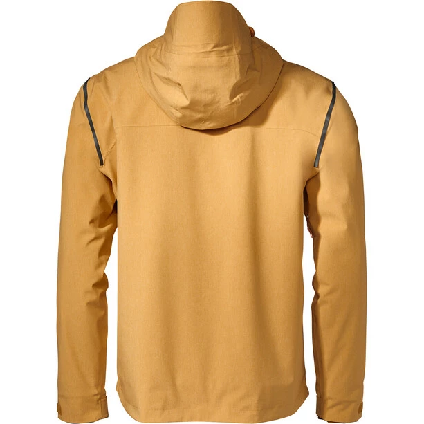 VAUDE Yaras Warme Regenjacke Herren Gelb – Bild 2