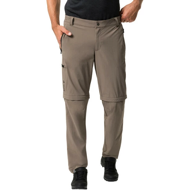 VAUDE Yaras Zip-Off Hose Herren Braun – Bild 3
