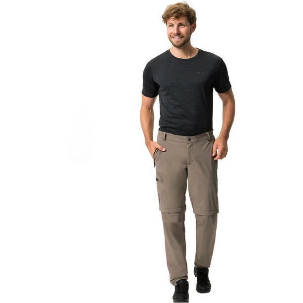VAUDE Yaras Zip-Off Hose Herren Braun – Bild 5