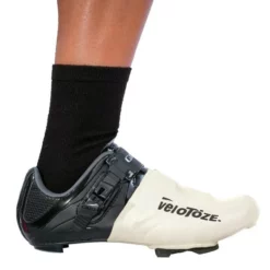 VeloToze Silicone Zehenwärmer Weiß/schwarz