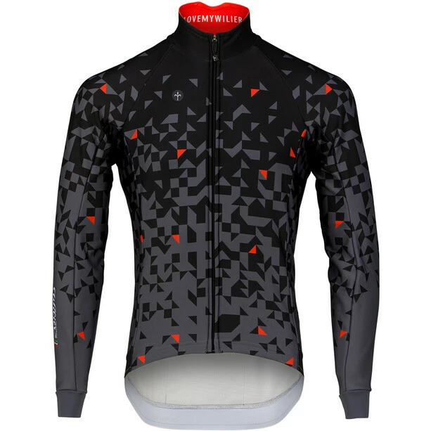Wilier Zima Winterjacke Herren Schwarz/grau