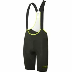 Rh+ Endurance Trägershorts Herren Schwarz/gelb
