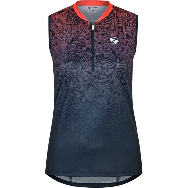 Ziener Nalerina Ärmelloses Trikot Damen Blau/orange