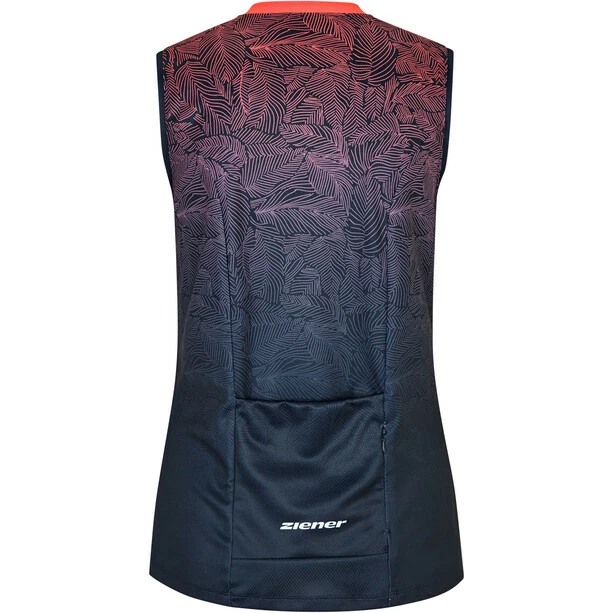 Ziener Nalerina Ärmelloses Trikot Damen Blau/orange – Bild 2