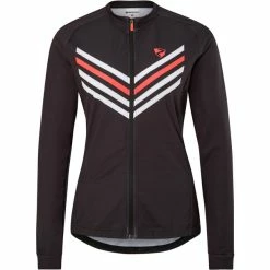 Ziener Narla Langarm Trikot Damen Schwarz