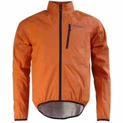 Zimtstern Boltz Regenjacke Herren Orange