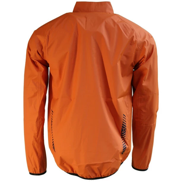 Zimtstern Boltz Regenjacke Herren Orange – Bild 2