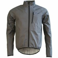 Zimtstern Boltz Regenjacke Herren Grau