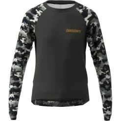 Zimtstern Braapz Langarmshirt Kinder Schwarz/grau