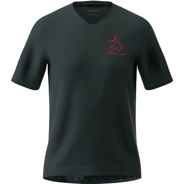 Zimtstern EcoFlowz Kurzarmshirt Herren Schwarz