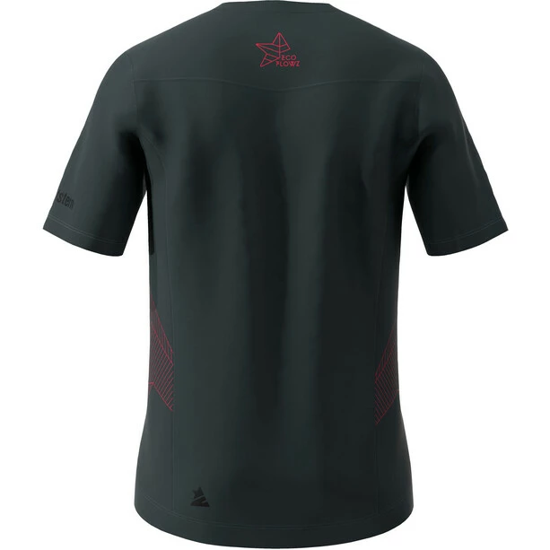 Zimtstern EcoFlowz Kurzarmshirt Herren Schwarz – Bild 2