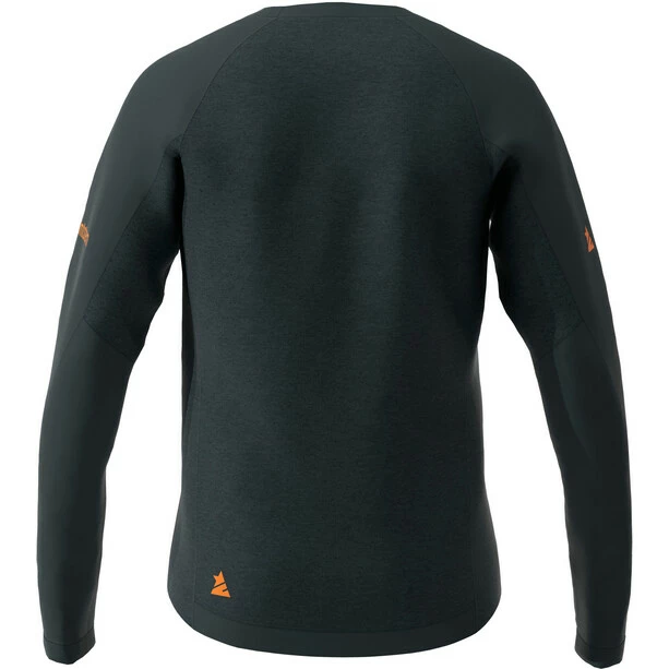 Zimtstern PureFlowz Langarmshirt Herren Schwarz – Bild 2