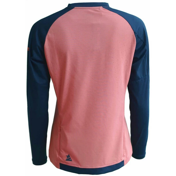 Zimtstern PureFlowz Langarm Shirt Damen Pink/blau – Bild 2