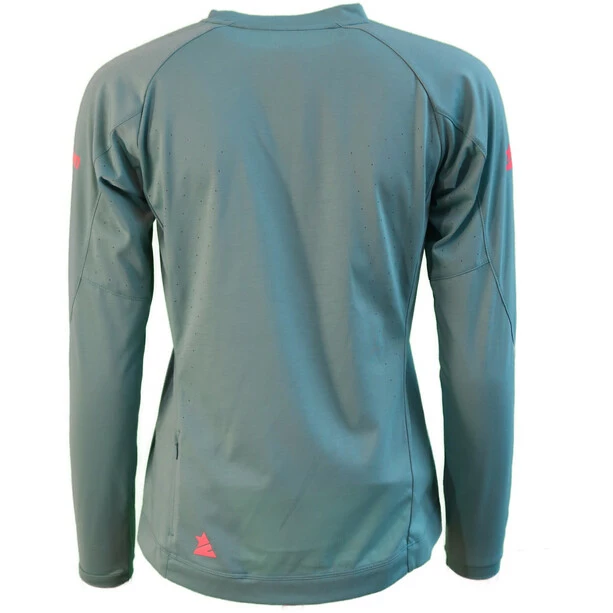 Zimtstern PureFlowz Langarmshirt Damen Türkis – Bild 2